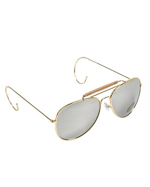  Af Mirror Lenses Sunglasses With Case 