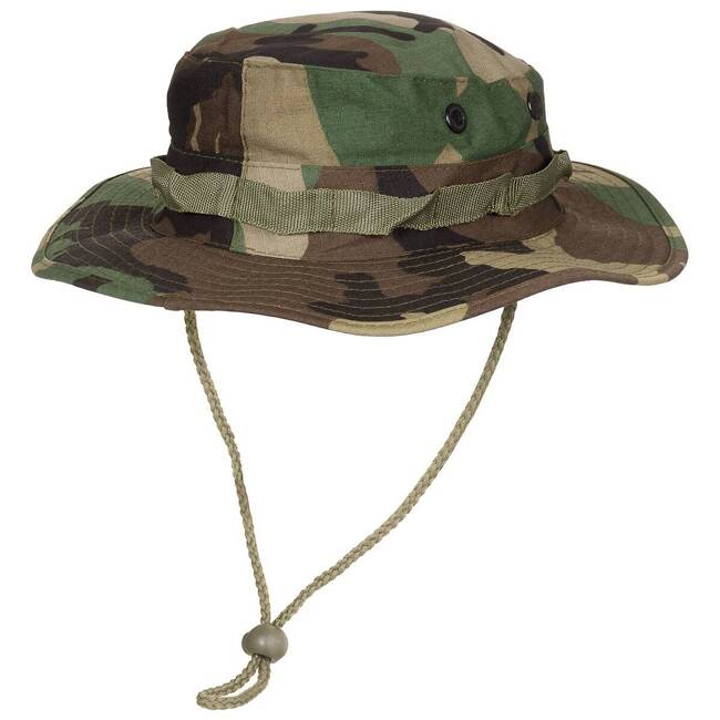  US GI Bush Hat, Rip Stop, Woodland