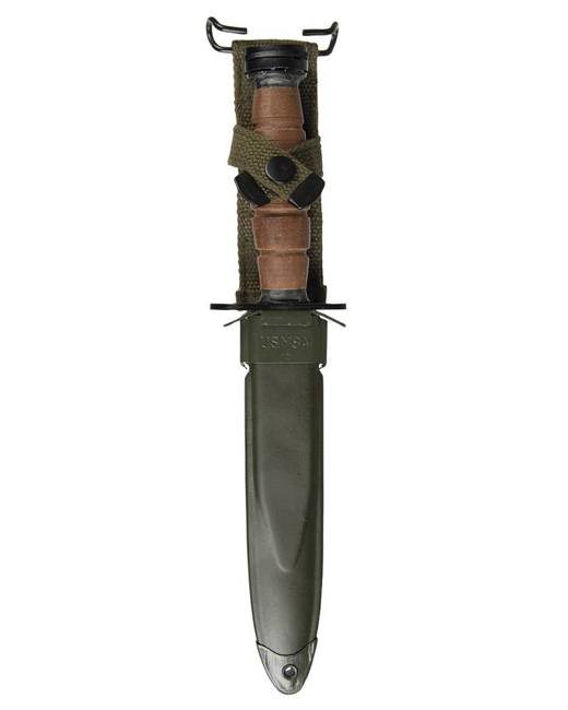  Us M4 Leather Bayonet (Repro) 