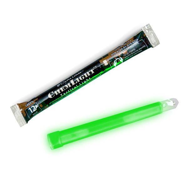 12-HOUR LIGHTSTICK - CYALUME® CHEMLIGHT - GREEN