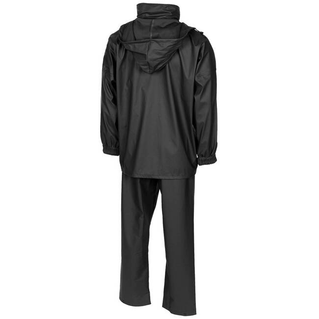 2-PIECE RAIN SUIT "PREMIUM", BLACK - MFH