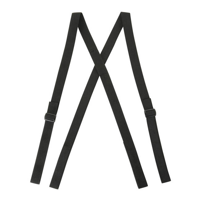 AJUSTABLE ELASTIC SUSPENDERS L7 - BLACK - M-TAC