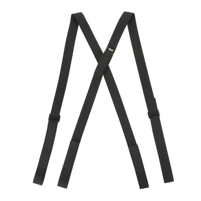 AJUSTABLE ELASTIC SUSPENDERS L7 - BLACK - M-TAC