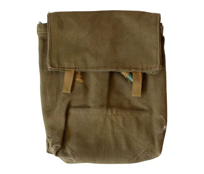 AK-47 MAGAZINE CARRIER WITH 4 COMPARTMENTS - MILITARY SURPLUS FROM ROMANIAN ARMY - VARIOUS SHADES - LIKE NEW