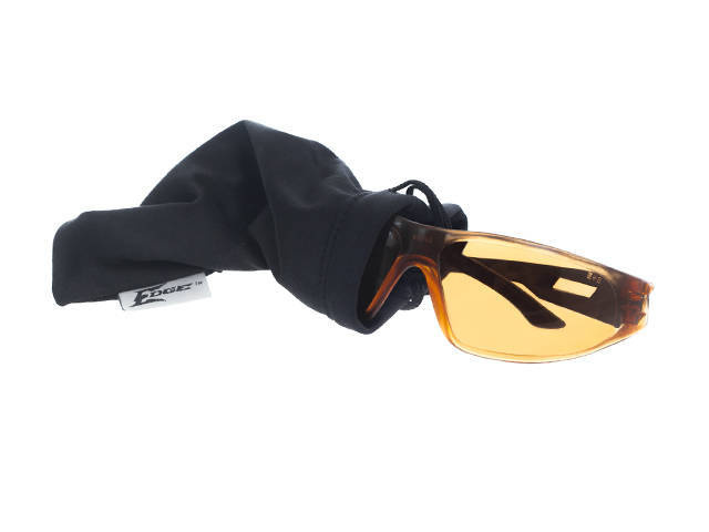 ANTI-FOG BALLISTIC EYEWEAR - "DRAGON FIRE" - Edge Tactical® - TIGER'S EYE/ORANGE