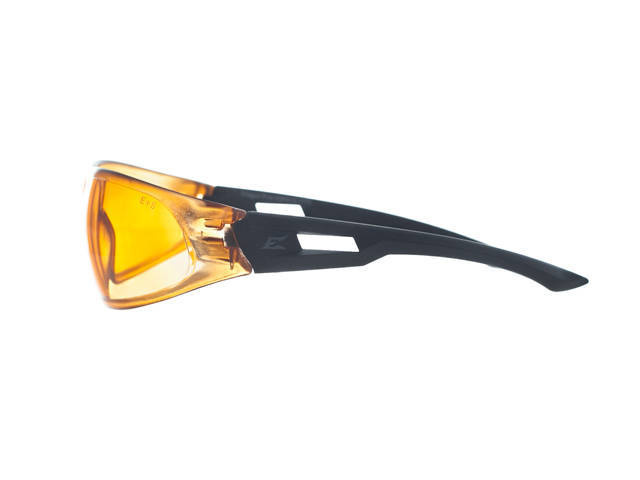 ANTI-FOG BALLISTIC EYEWEAR - "DRAGON FIRE" - Edge Tactical® - TIGER'S EYE/ORANGE