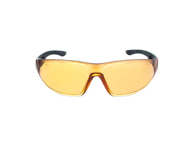 ANTI-FOG BALLISTIC EYEWEAR - "DRAGON FIRE" - Edge Tactical® - TIGER'S EYE/ORANGE