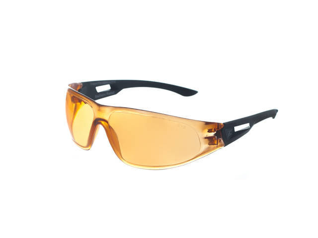 ANTI-FOG BALLISTIC EYEWEAR - "DRAGON FIRE" - Edge Tactical® - TIGER'S EYE/ORANGE