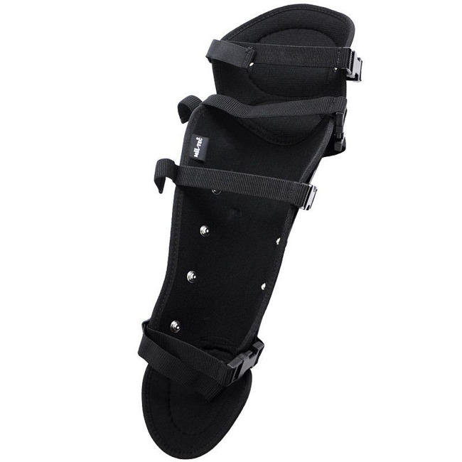 ANTI RIOT LEG PROTECTION - BLACK - MILTEC