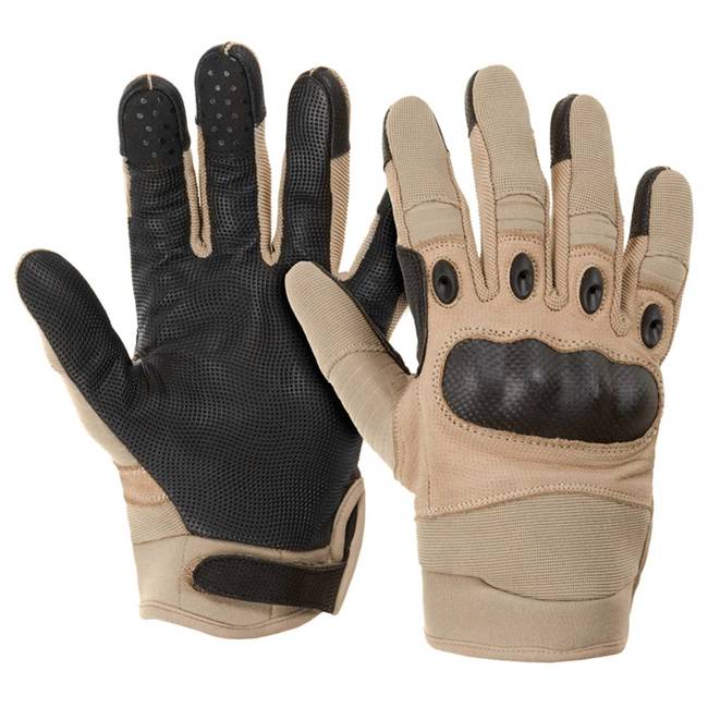 ASSAULT GLOVES - TAN - INVADER GEAR