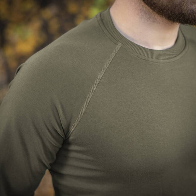 ATHLETE RAGLAN BLOUSE - DARK OLIVE - M-TAC