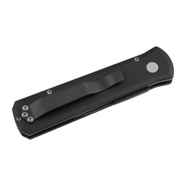 AUTOMATIC KNIFE 721 GODSON ALUMINUM BLACK DLC - PRO-TECH