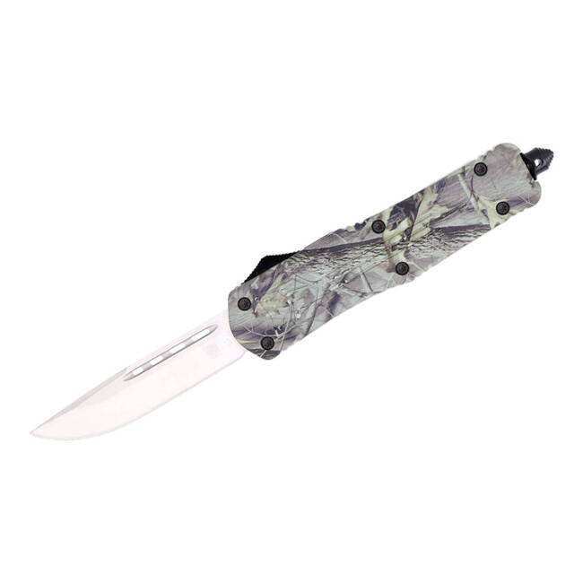 AUTOMATIC KNIFE LARGE WOODLAND FS-3 DROP - COBRATEC