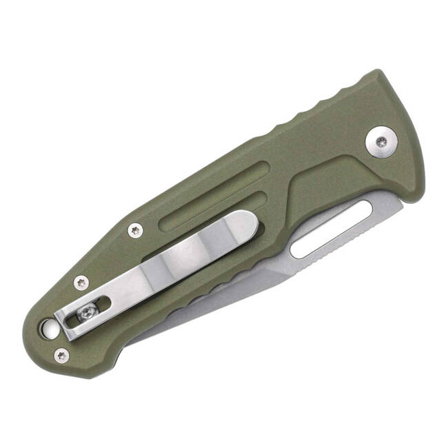 AUTOMATIC KNIFE NEW SMARTY SPEARPOINT OD GREEN - FOX KNIVES