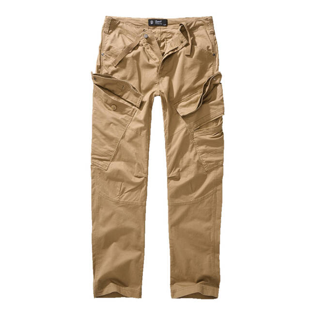 Adven Slim Fit Trousers Camel