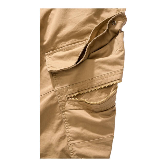 Adven Slim Fit Trousers Camel