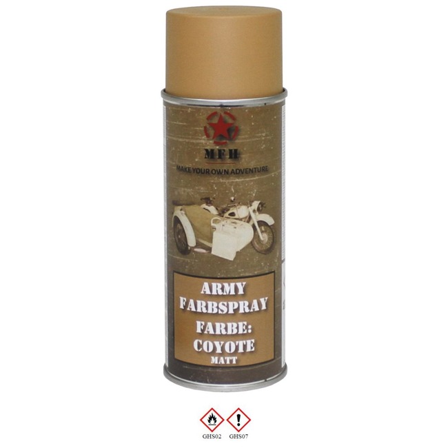 Army Spray Paint - COYOTE - RAL1011 - mat - 400 ml