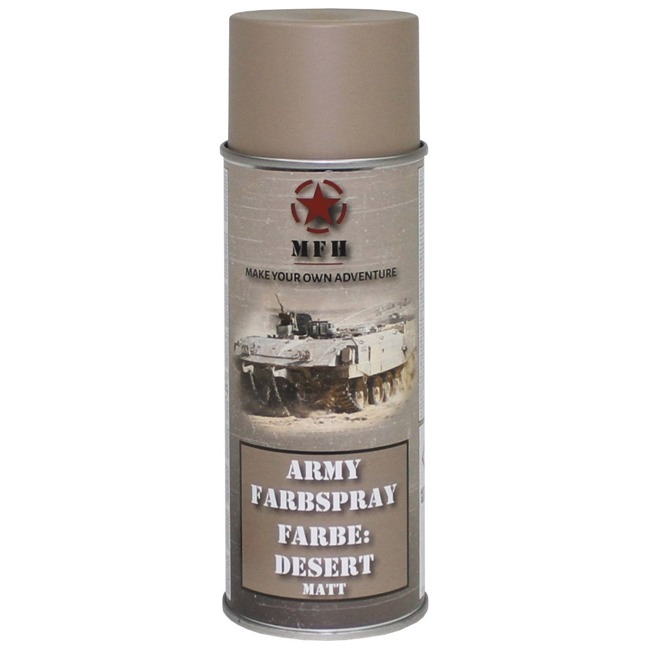 Army Spray Paint - DESERT -  RAL1019 - mat - 400 ml