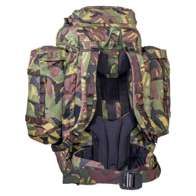 BACKPACK WITH SIDE POCKETS - 80 L - DUTCH ARMY MILITARY SURPLUS - DPM CAMO - LIKE NEW