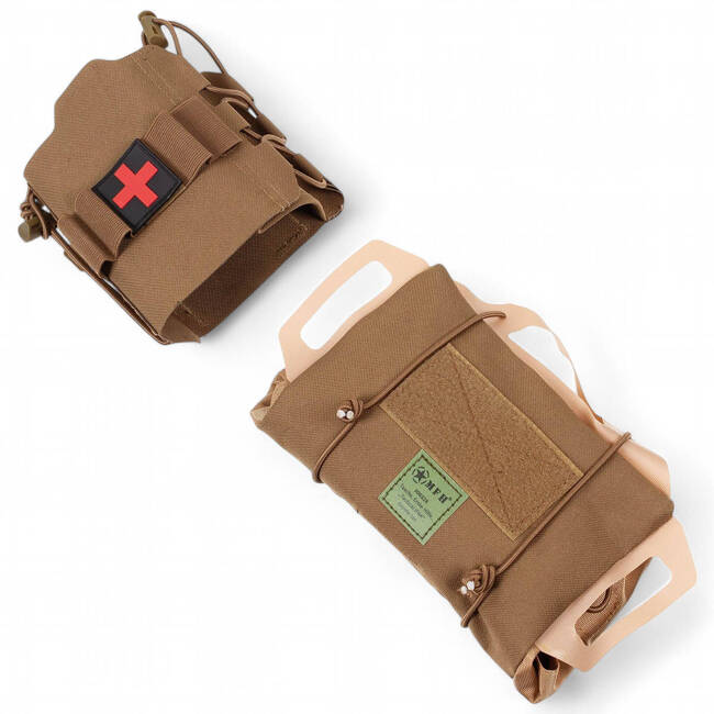 BAG, POUCH - FIRST AID -TACTICAL IFAK - MFH - COYOTE TAN