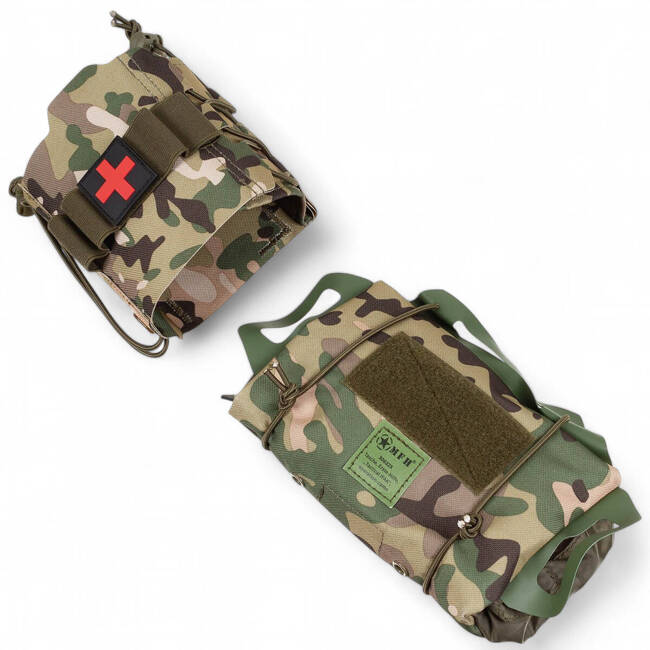 BAG, POUCH - FIRST AID -TACTICAL IFAK - MFH - OPERATION CAMO