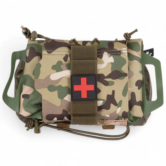 BAG, POUCH - FIRST AID -TACTICAL IFAK - MFH - OPERATION CAMO