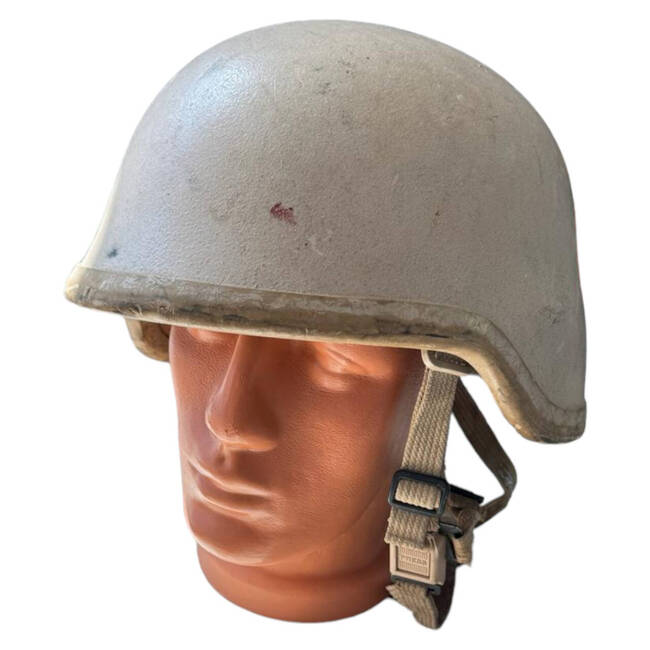 BALLISTIC HELMET PASGT - MILITARY SURPLUS ROMANIAN ARMY - BEIGE - DECO