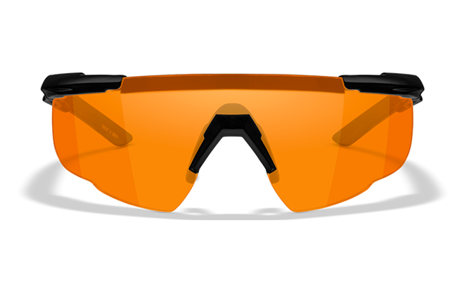 BALLISTIC SUNGLASSES - CLASSIC SABER™ ADVANCED - WILEY X - ORANGE