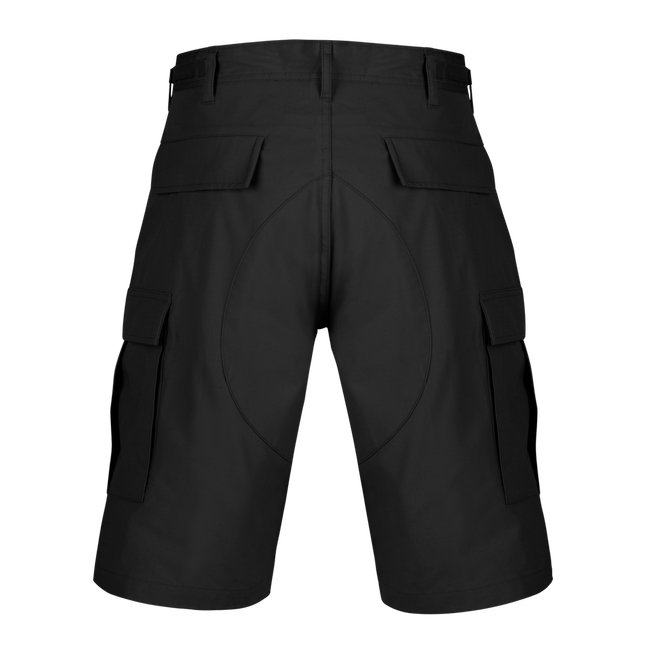 BDU SHORTS - POLYCOTTON RIPSTOP - Helikon-Tex® - BLACK