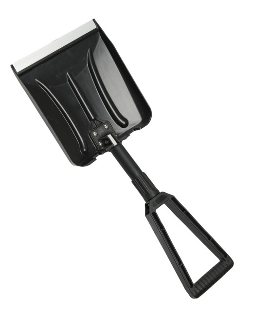 BLACK ABS FOLDABLE SNOW SHOVEL