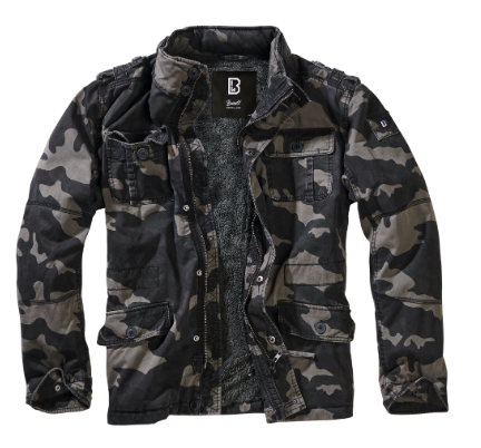 BRITANNIA WINTER JACKET - DARK CAMO - BRANDIT