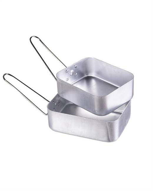 BRITSH 2-PC. ALUMINUM ANODIZED MESS KIT - MILTEC