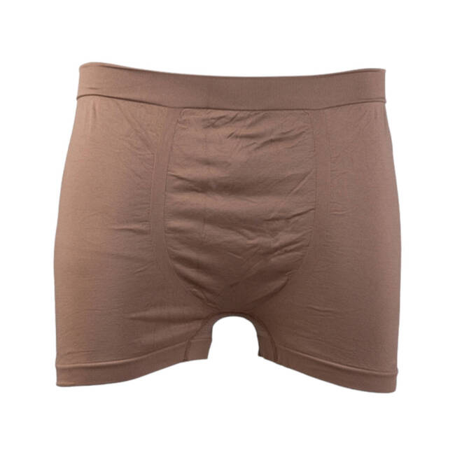 BROWN BOXERS FOR MEN - MILITARY SURPLUS FROM THE GERMAN ARMY - USED