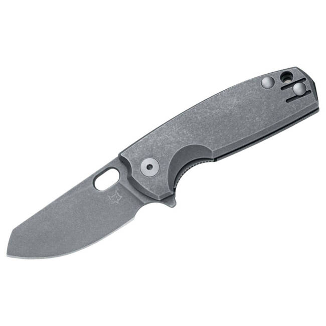 Baby Core Acid SW Titanium Grey Pocket Knife - Fox Knives