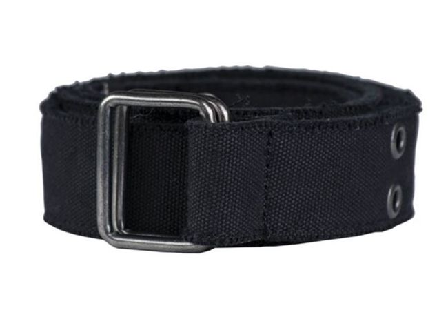 Black CANVAS BELT 40MM