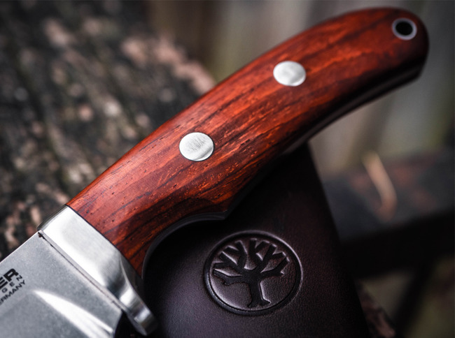 Böker Manufaktur Solingen Savannah Cocobolo Knife 