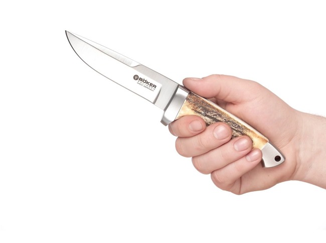 Böker Manufaktur Solingen Vollintegral 2.0 Stag Knife 