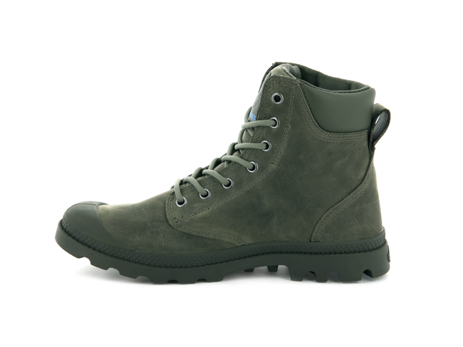 Boots - Palladium - PAMPA CUFF WP LUX OLIVE