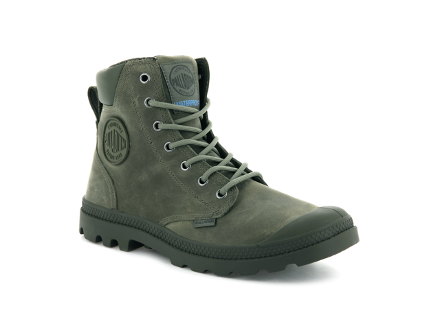 Boots - Palladium - PAMPA CUFF WP LUX OLIVE