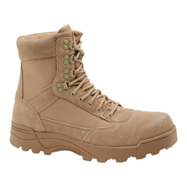 Brandit Tactical 9-eye Boots - Camel