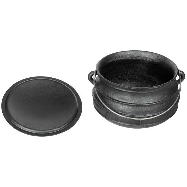 CAST IRON POT - 7 L - BLACK - FOX® Outdoor