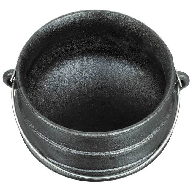 CAST IRON POT - 7 L - BLACK - FOX® Outdoor