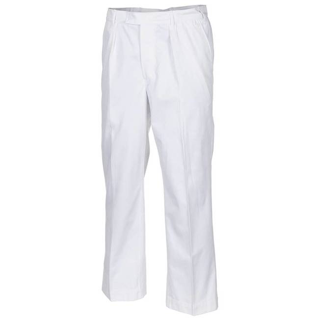 CHEF'S PANTS - NETHERLANDS MILITARY SURPLUS - WHITE - LIKE NEW