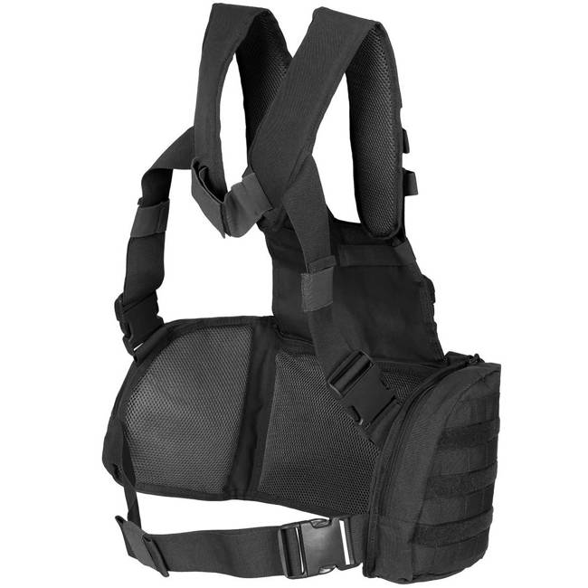 CHEST RIG - "MISSION" - MFH® - BLACK