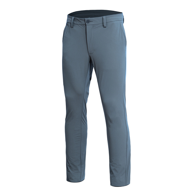 CHINO PANTS - "ALLURE " - PENTAGON® - CHARCOAL BLUE - LENGTH 34″