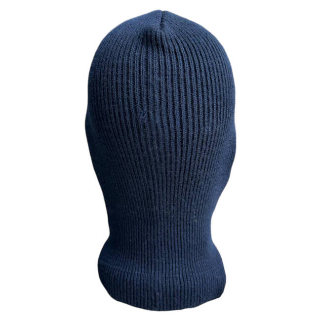 COLD WEATHER BALACLAVA - MILITARY SURPLUS ROMANIAN ARMY - NAVY BLUE - LIKE NEW