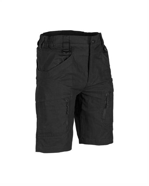 COTTON ASSAULT SHORTS RIPSTOP - MIL-TEC® - BLACK