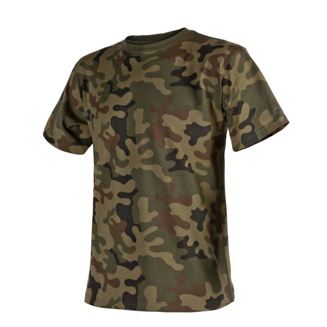 COTTON T-SHIRT - Helikon Tex® - PL WOODLAND