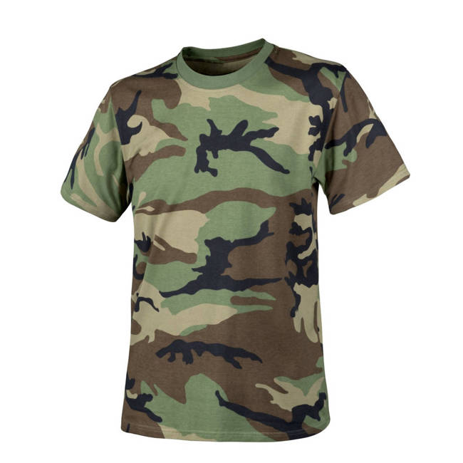 COTTON T-SHIRT - Helikon Tex® - US WOODLAND