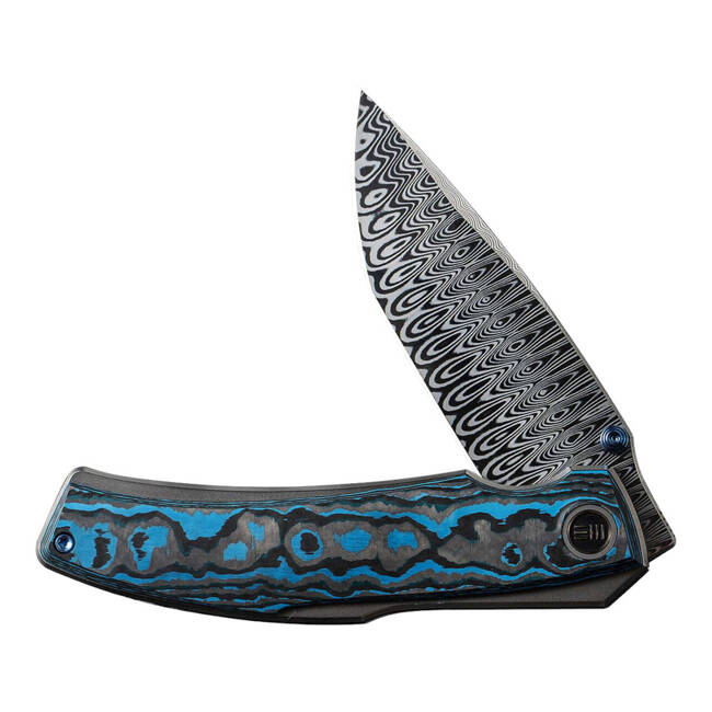 DAMASCUS KNIFE SWORDFIN ARCTIC STORM CF DAMASCUS - WE KNIFE